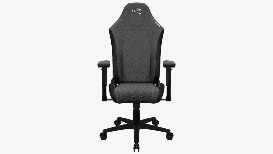 Gamer chair Aerocool CROWN AeroWeave Ash Black