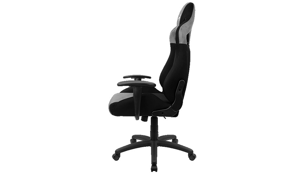 Gamer chair Aerocool EARL AeroSuede Stone Grey