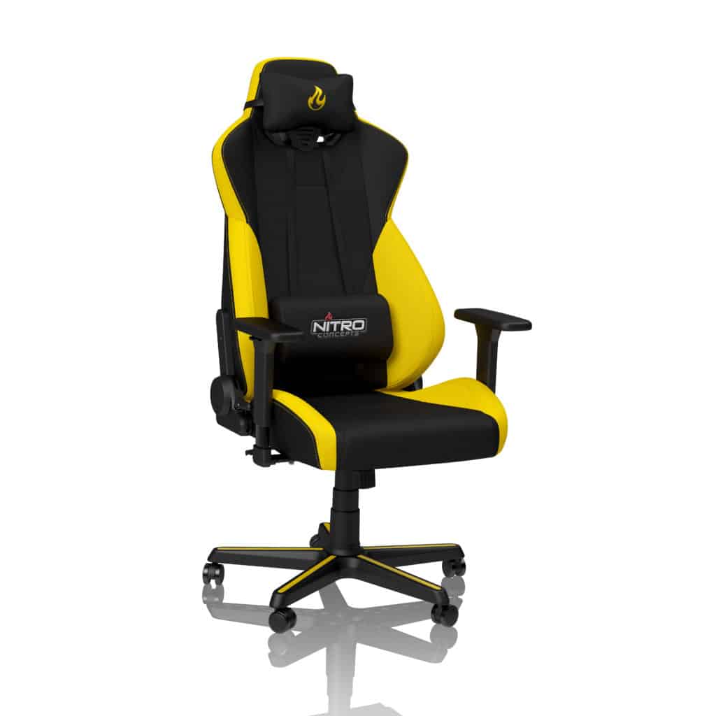 Gamer szék Nitro Concepts S300 Astral Yellow - Fekete/Sárga