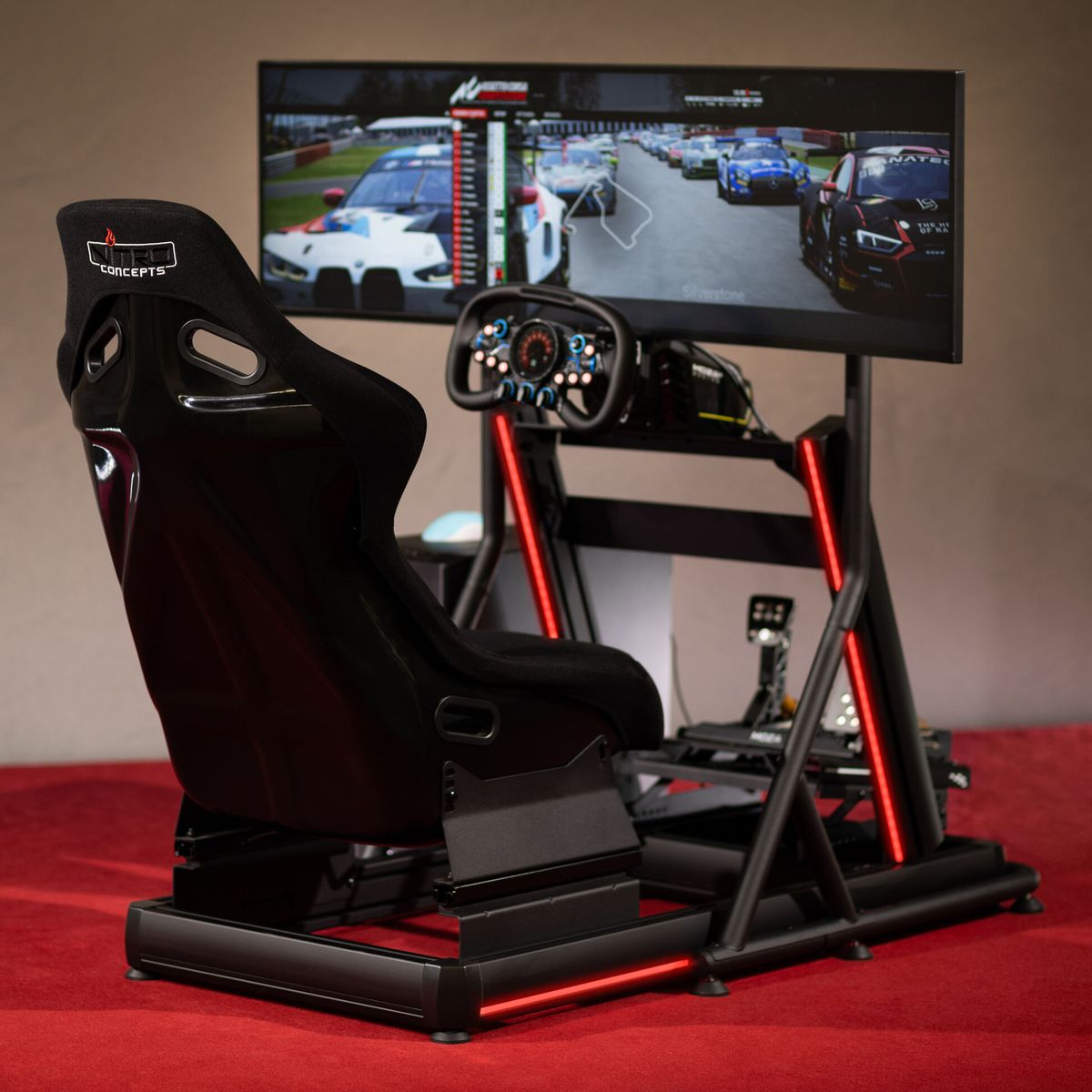 Nitro Concepts E-Racer szimulátor rig