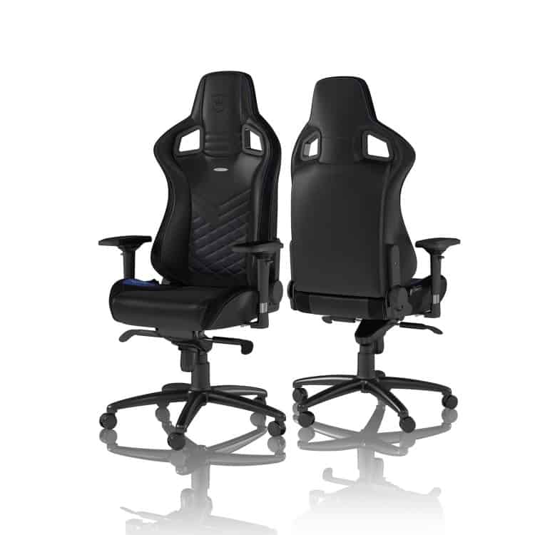 Gamer szék noblechairs EPIC PU Bőr Fekete/Kék