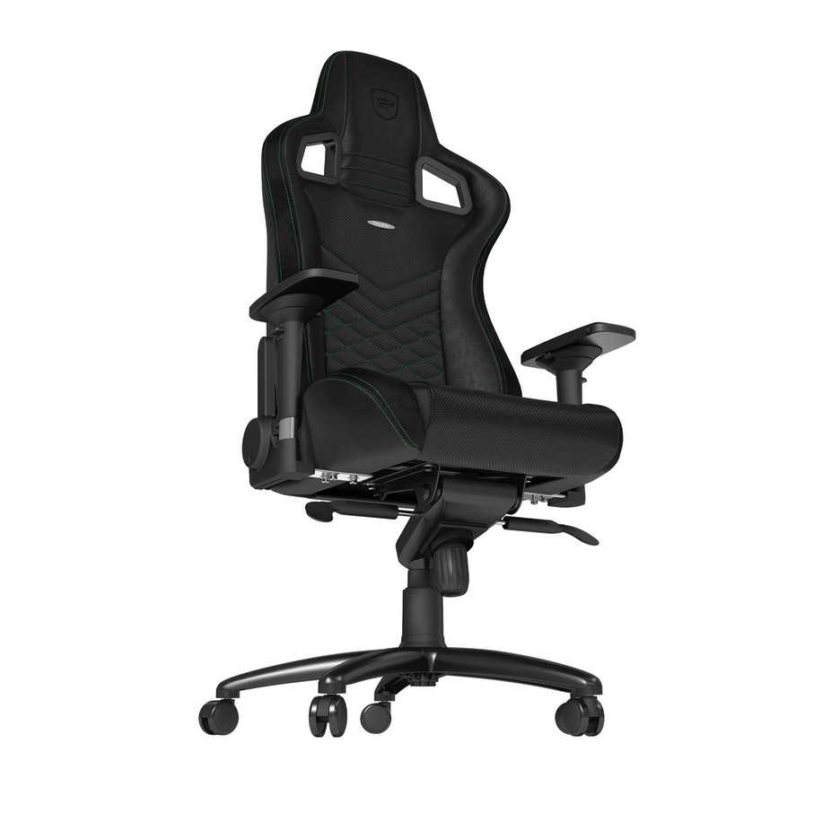 Gamer szék noblechairs EPIC PU Bőr Fekete/Zöld