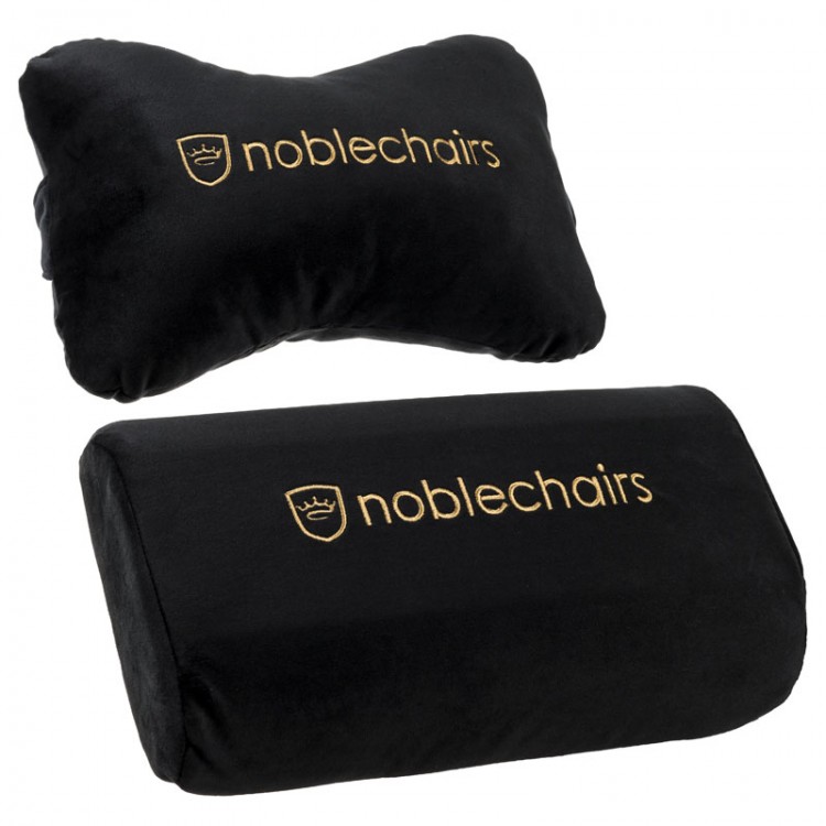 Gamer szék kiegészítő noblechairs EPIC/ICON/HERO párnaszett Fekete/Arany