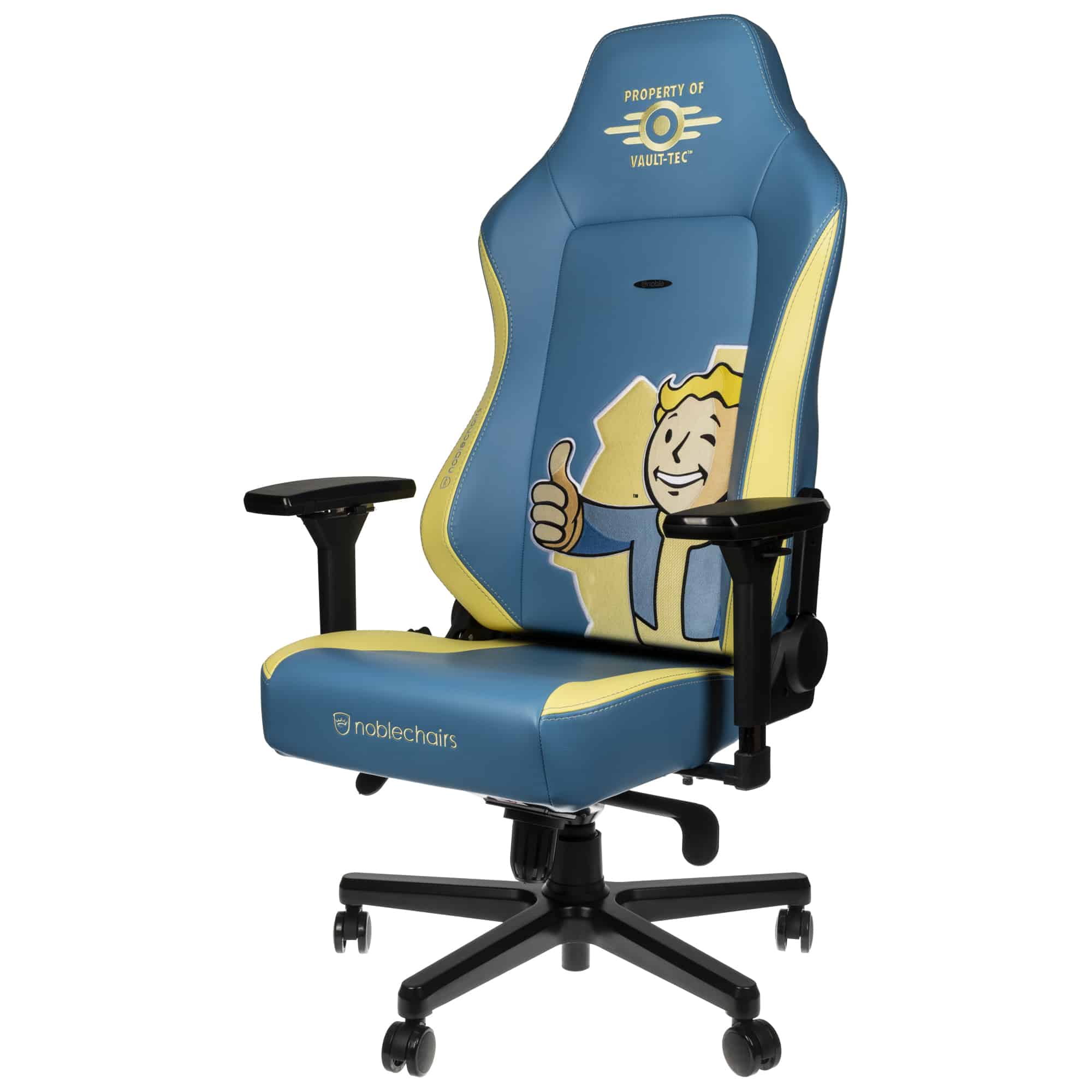 Gamer szék noblechairs HERO Fallout Vault Tec Edition PU Bőr