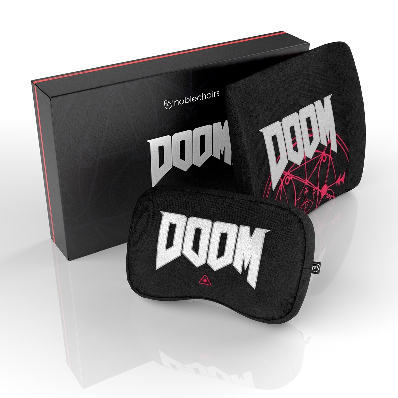 Gaming Chair Accessory noblechairs Memory Foam Pillow DOOM Special Edition