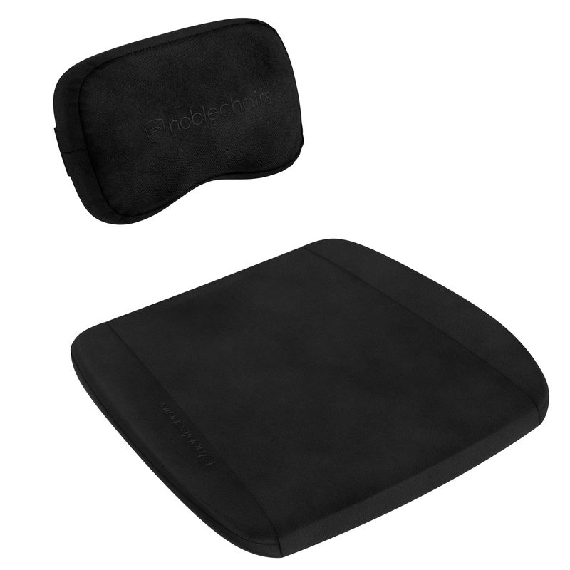 noblechairs Memory Foam Pillow-Set Shure Edition- black