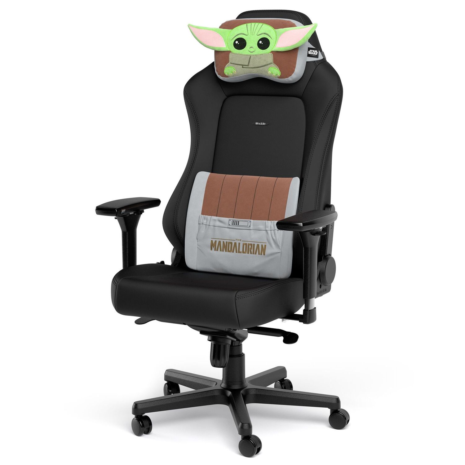 Gamer szék kiegészítő noblechairs Memóriahabos párnaszett Grogu Edition