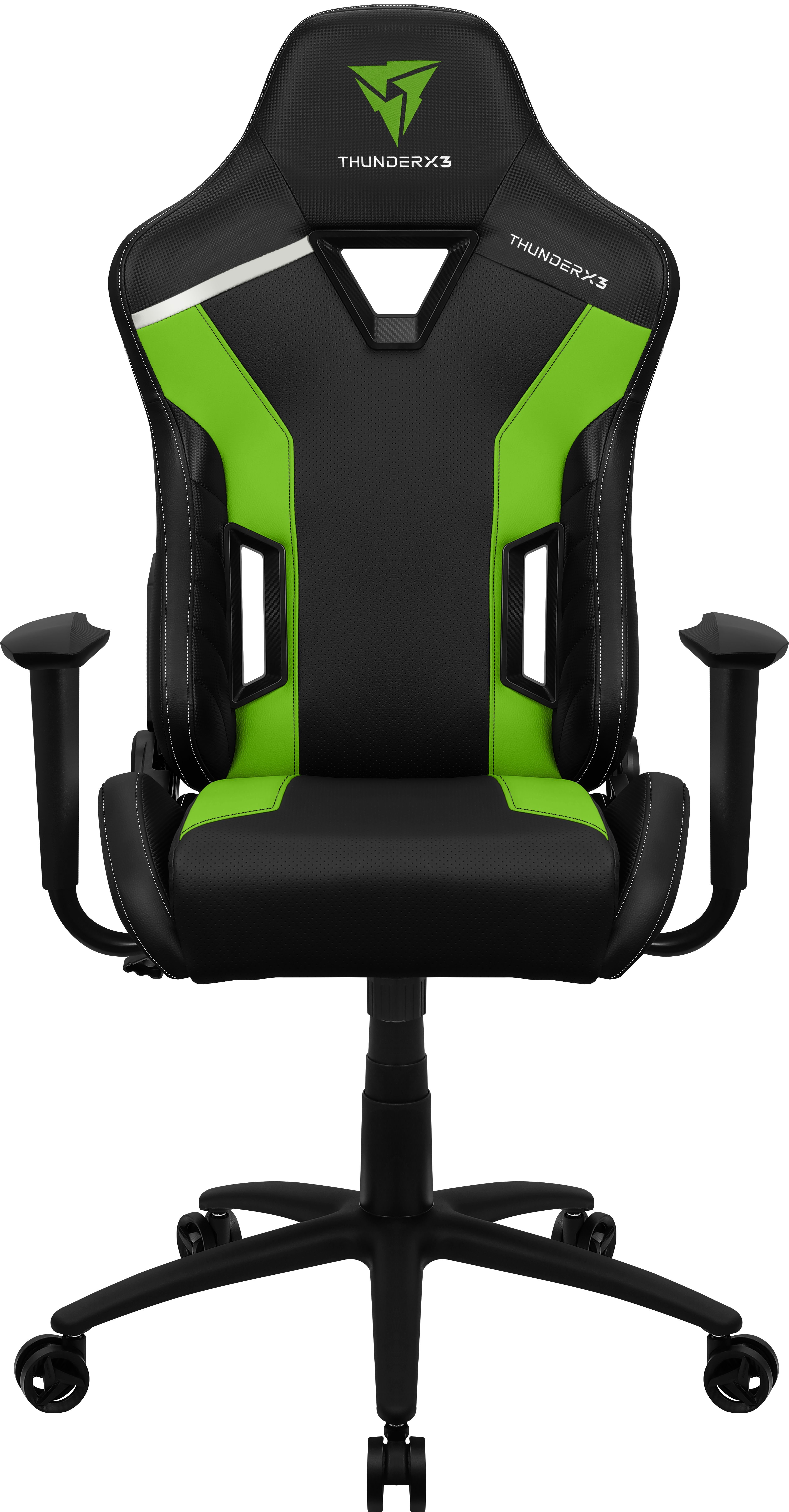 Gamer szék ThunderX3 TC3 Neon Green Fekete/Zöld 