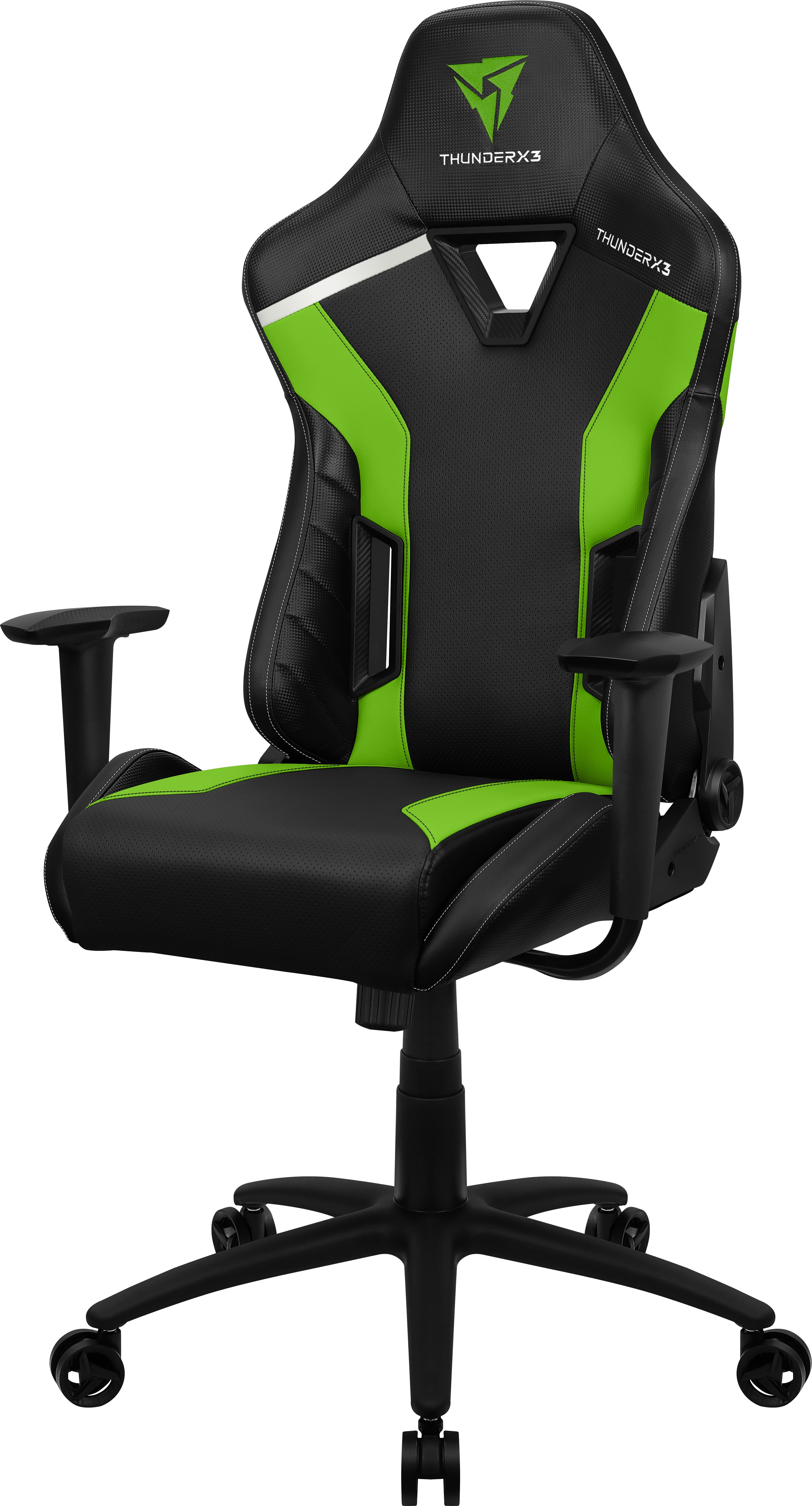 Gamer szék ThunderX3 TC3 Neon Green Fekete/Zöld 