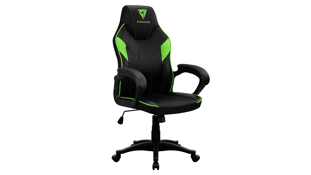 Gamer szék ThunderX3 EC1 Fekete/Zöld 
