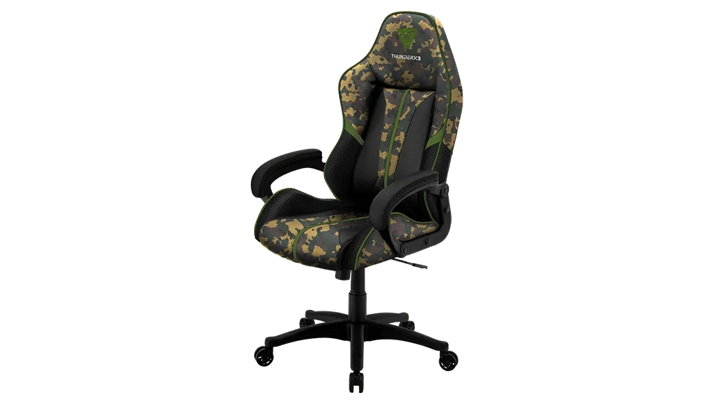 Gamer szék ThunderX3 BC1 CAMO Szürke/Zöld 