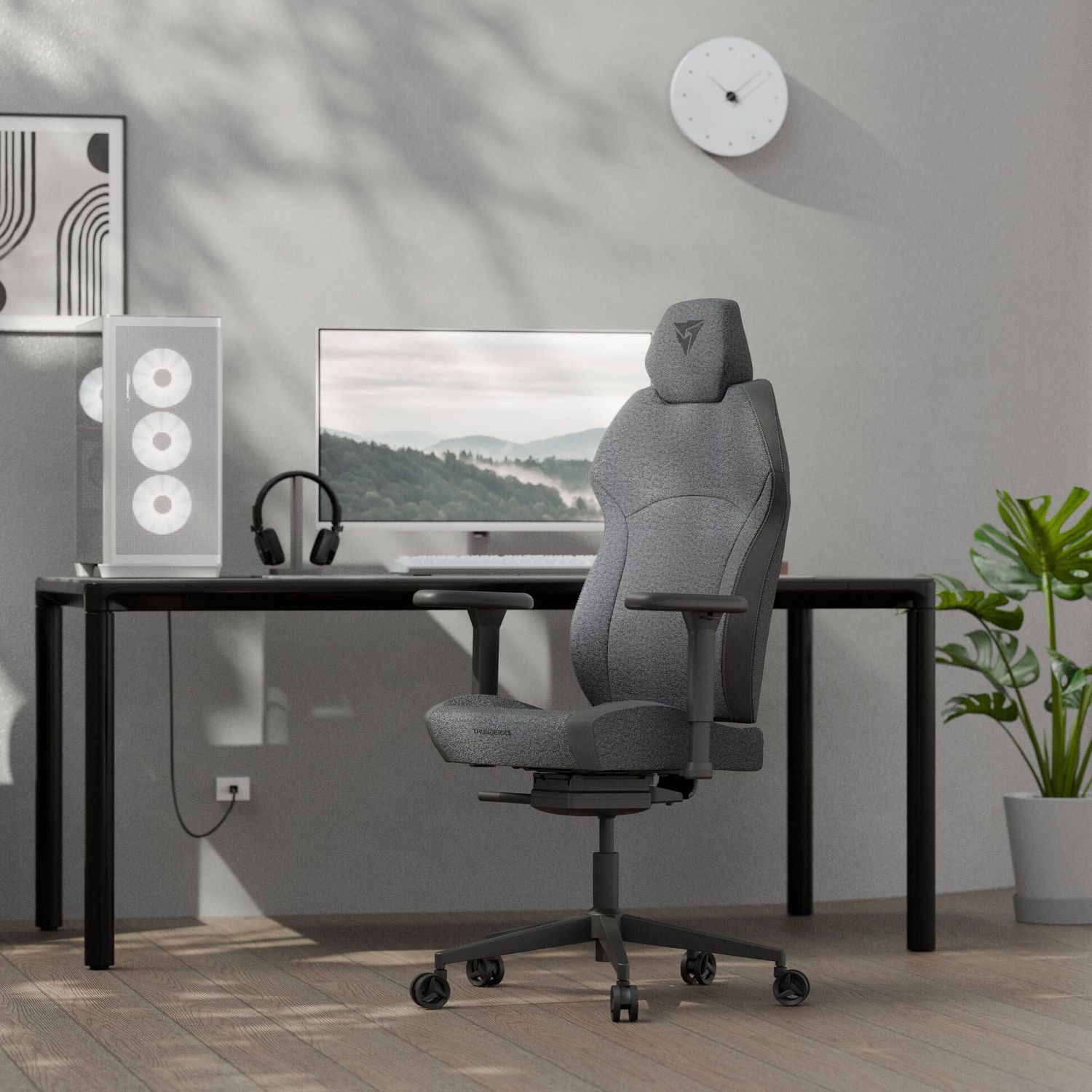 ThunderX3 Solo 360 Ergonomikus Gamer szék- Loft Air Dark Grey