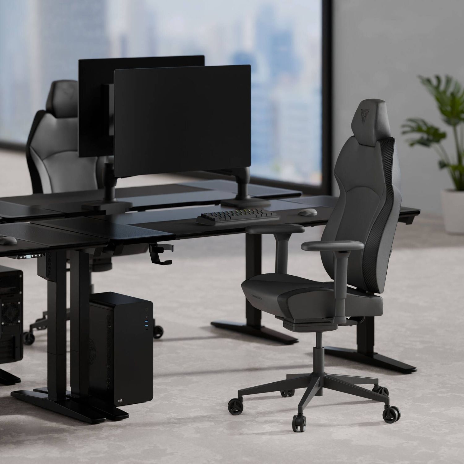 ThunderX3 Solo 360 Ergonomikus Gamer szék - Modern Black