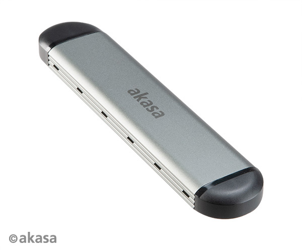 SSD Ház Akasa Portable M.2 SATA / NVMe SSD - USB 3.1 Gen 2