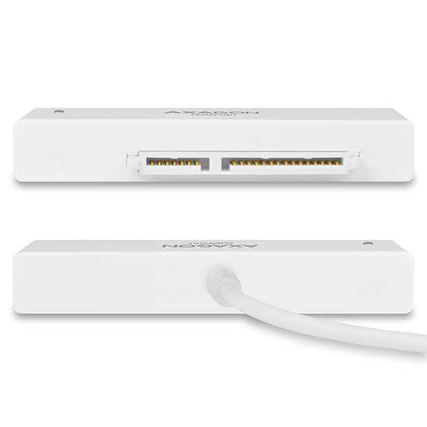HDD/SSD Adapter Axagon ADSA-1S USB 2.0 - 2.5" HDD SATA fehér + Ház