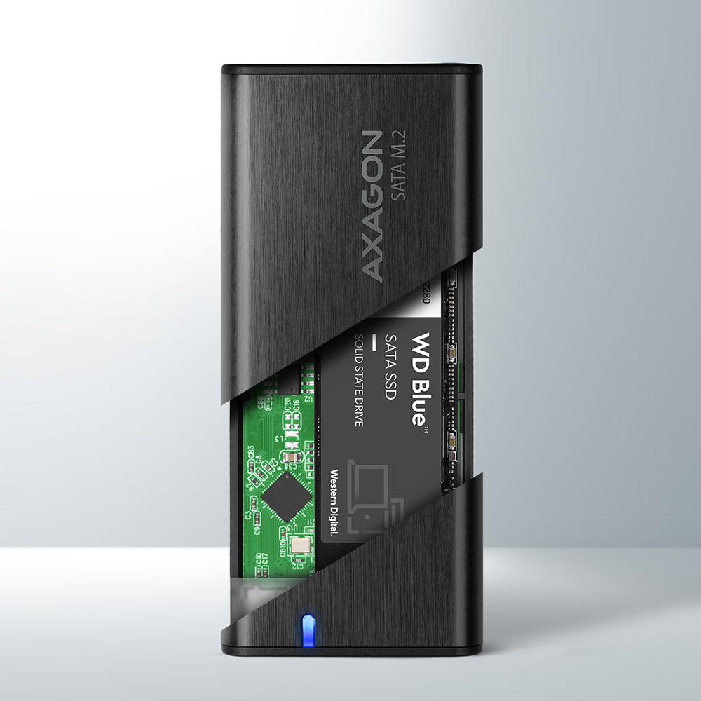 AXAGON EEM2-UG2 USB-C 3.2 Gen 2 - M.2 NVMe SSD 42-80mm box