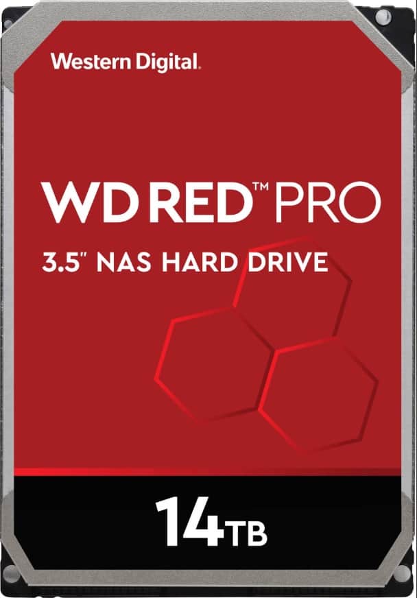 HDD SATA WD 14TB 3.5 IntelliPower 256M Red Pro for NAS