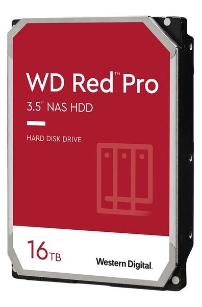 HDD SATA WD 16TB 3.5 IntelliPower 512M Red Pro for NAS