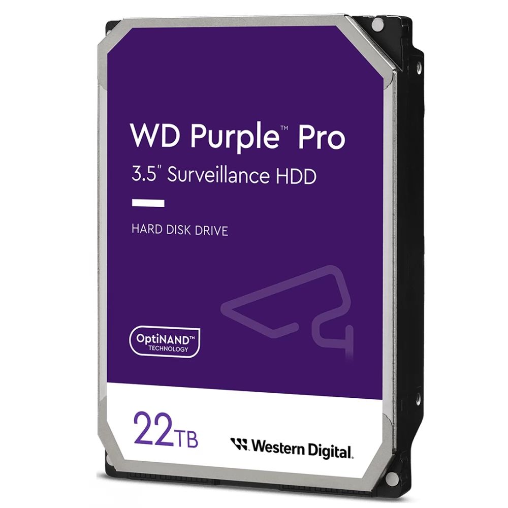 HDD SATA WD 22TB 3.5 7200 512M Purple Pro