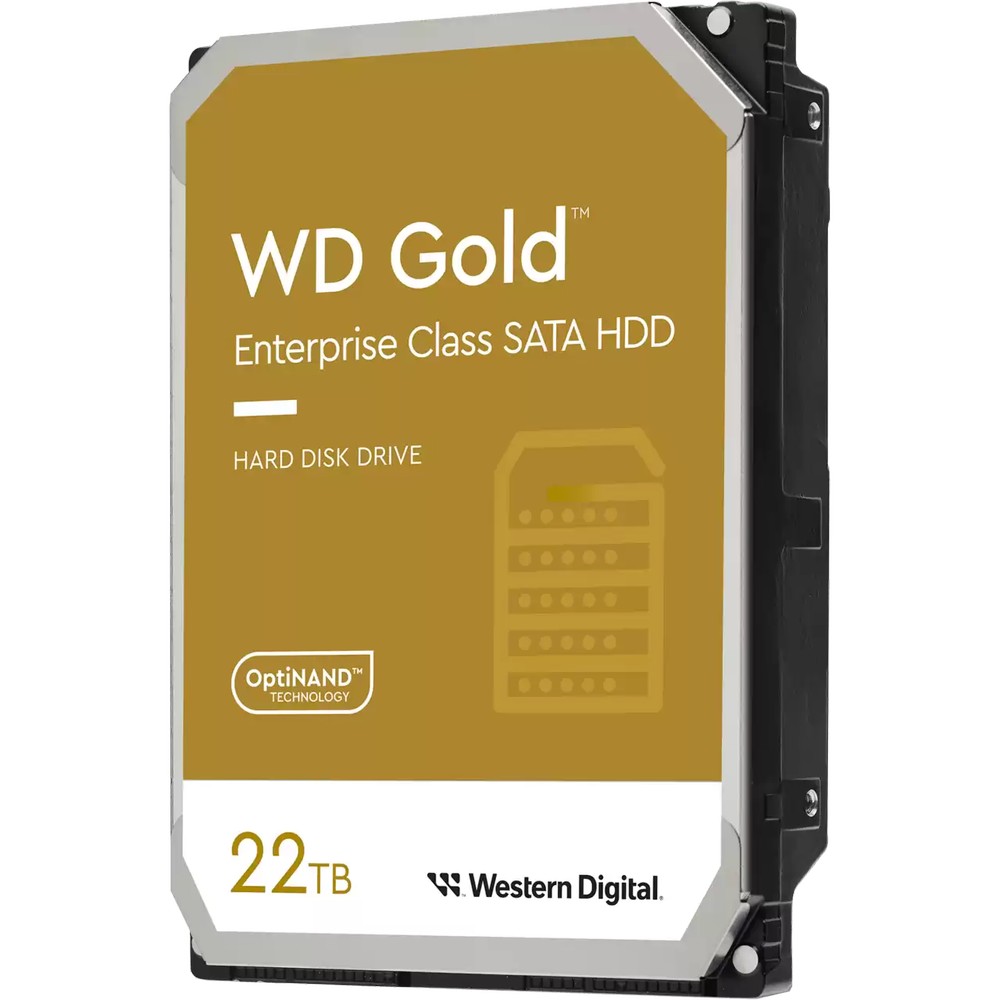 HDD SATA WD 22TB 3.5 7200 512M 24x7 Gold Enterprise