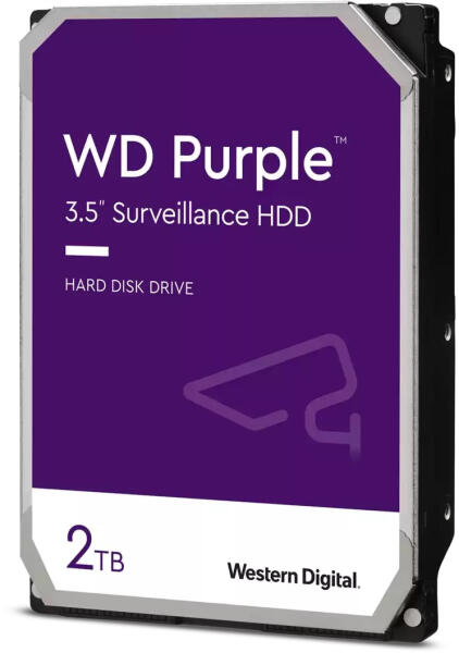 HDD SATA WD 2TB 3.5 IntelliPower 256M Purple