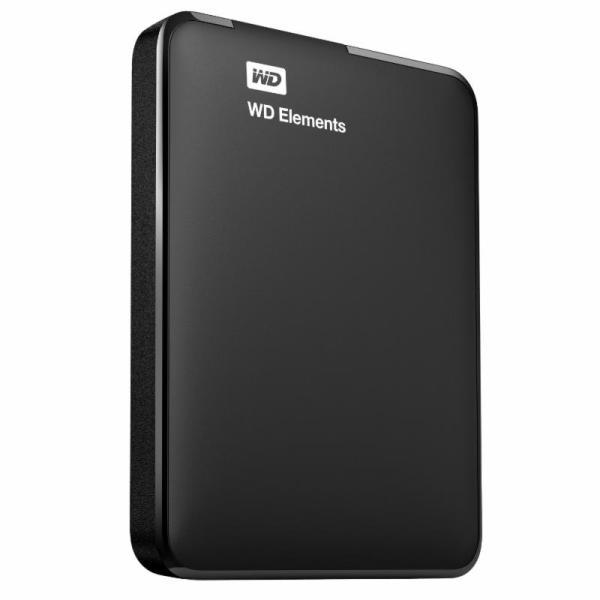 HDD USB 3.0 WD 2TB 2.5 Elements Portable Fekete