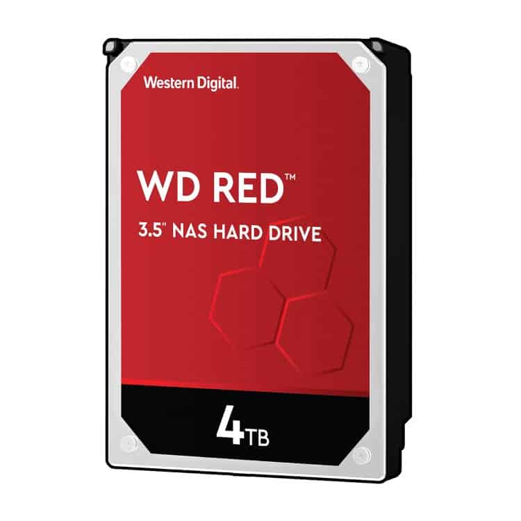 HDD SATA WD 4TB 3.5 5400 64M RED
