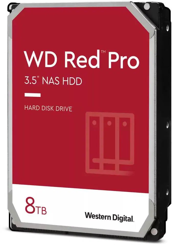 HDD SATA WD 8TB 3.5 7200 256M RED Pro WD8005FFBX