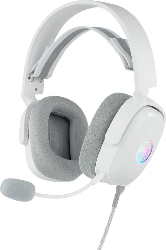 Fejhallgató GAMIAC HS71 Gaming Headset - fehér