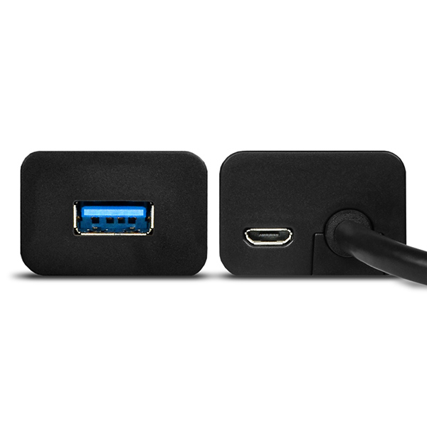 HUB AXAGON HUE-S2C USB-C 3.1 töltőhub fekete