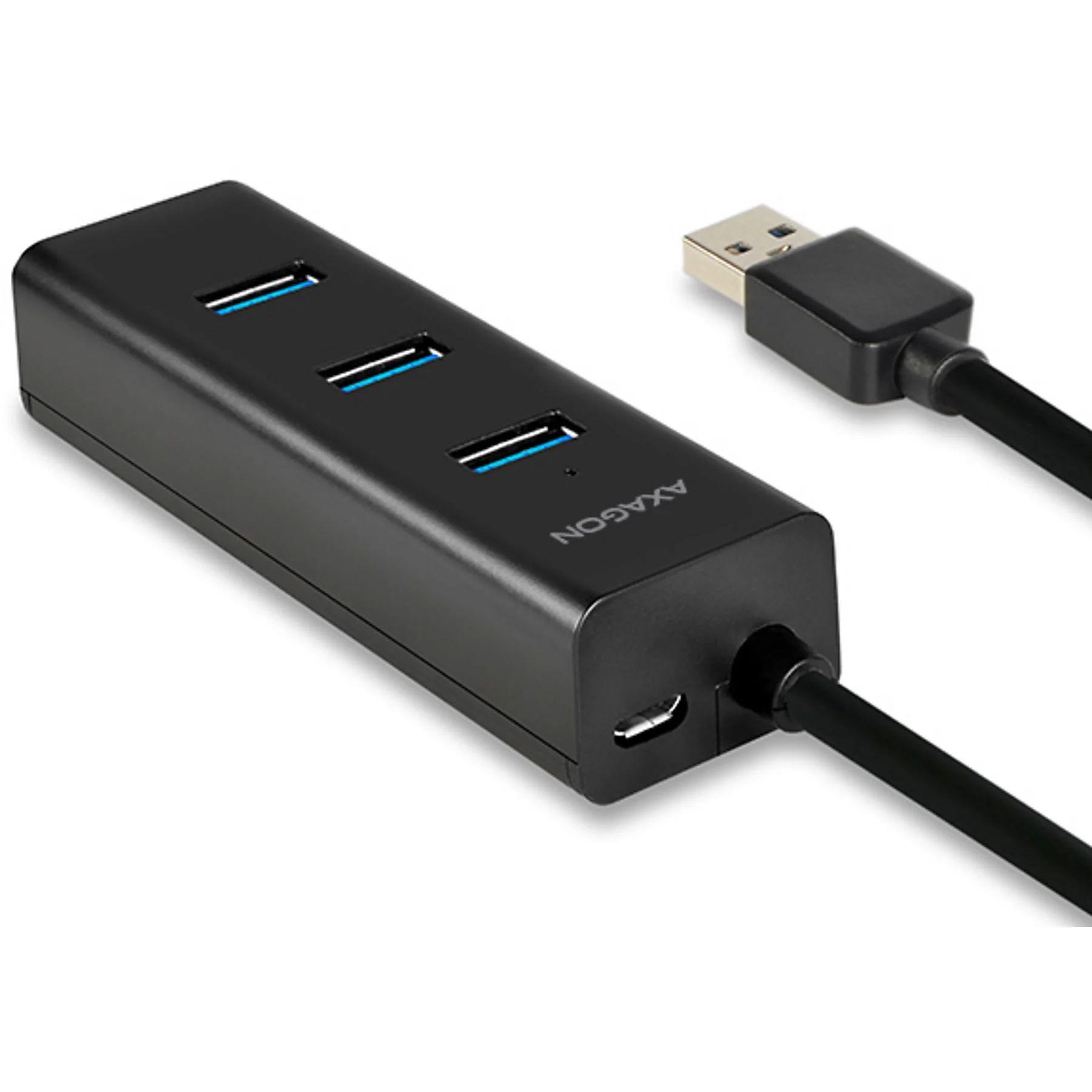 AXAGON HUE-F7A SuperSpeed USB-A FLAT hub
