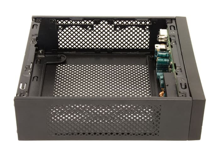 Számítógépház Chieftec Compact IX-03 ITX 85W Fekete