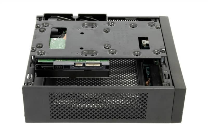 Számítógépház Chieftec Compact IX-03B ITX Fekete Tápegység nélkül