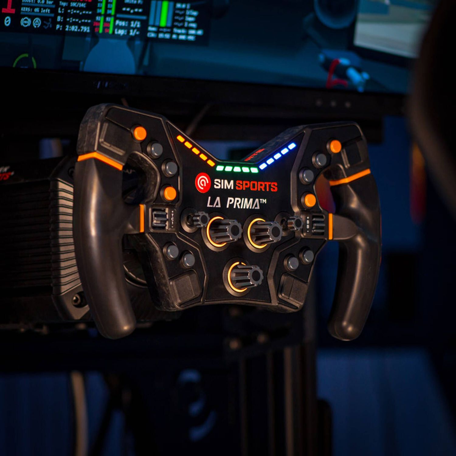 Asetek SimSports La Prima Kormánybázis (12 Nm) + La Prima Formula kormány