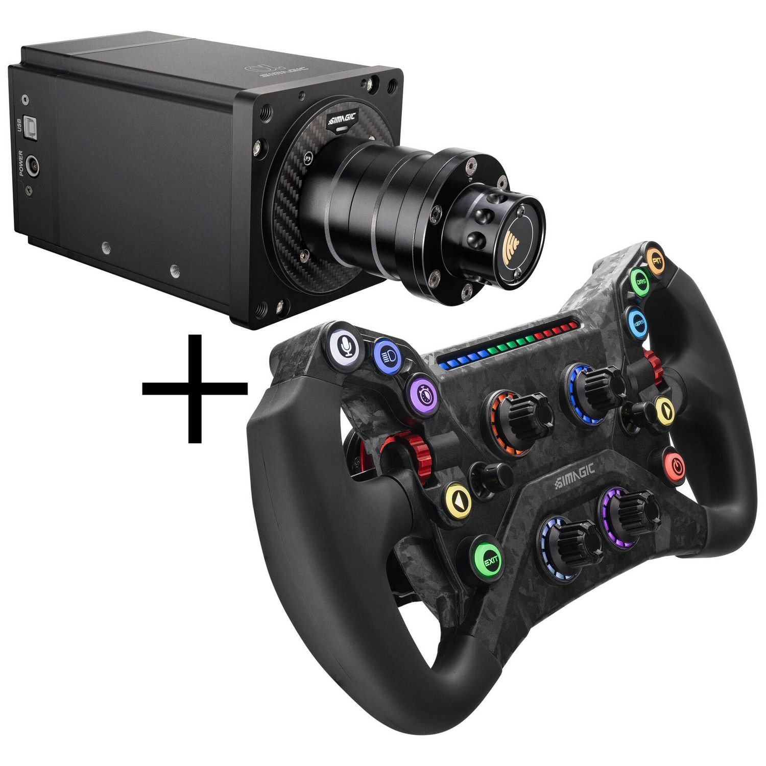 Simagic GT Neo bázis + Alpha Direct Drive kormány (15Nm)