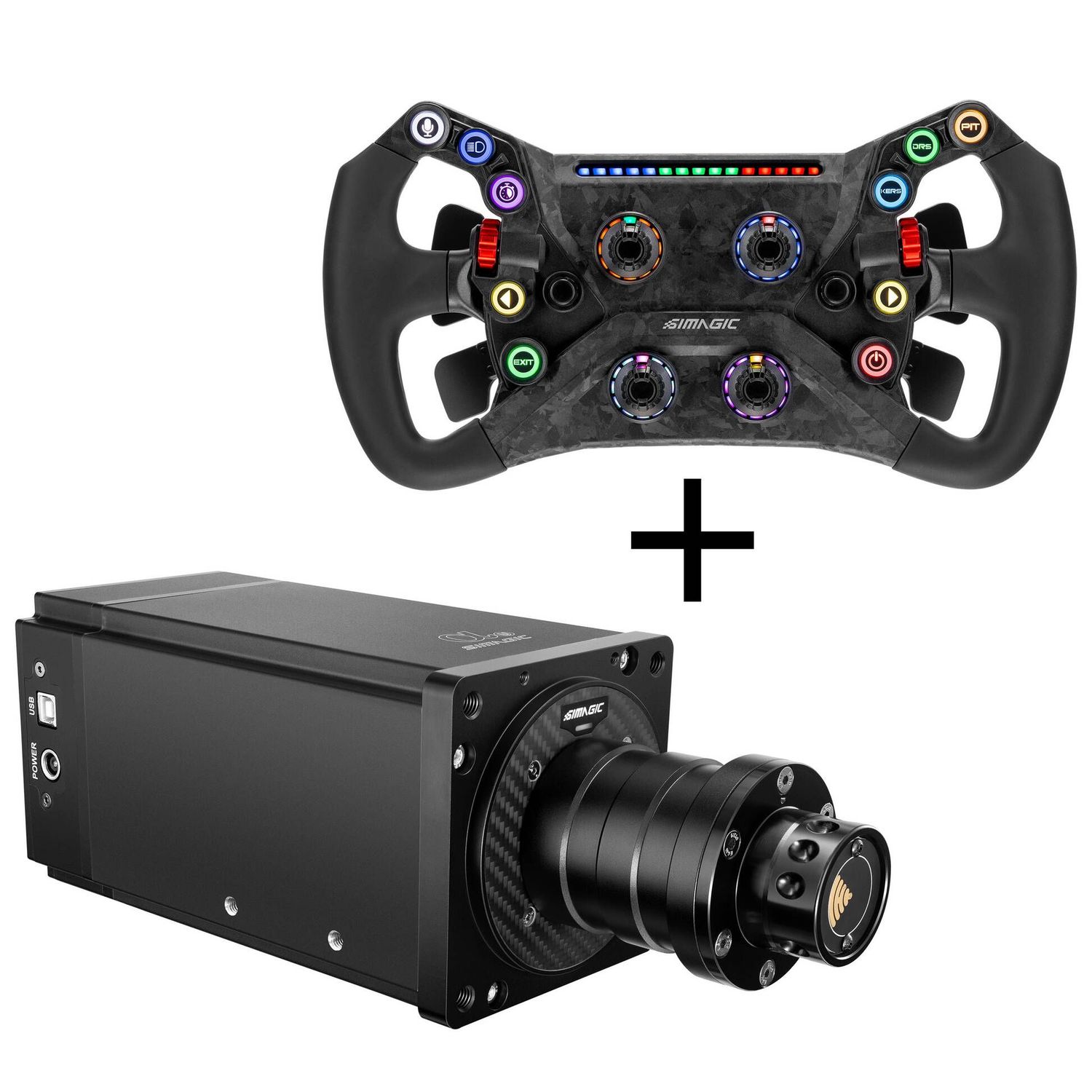 Simagic GT Neo bázis + Alpha Ultimate Direct Drive kormány (23Nm)
