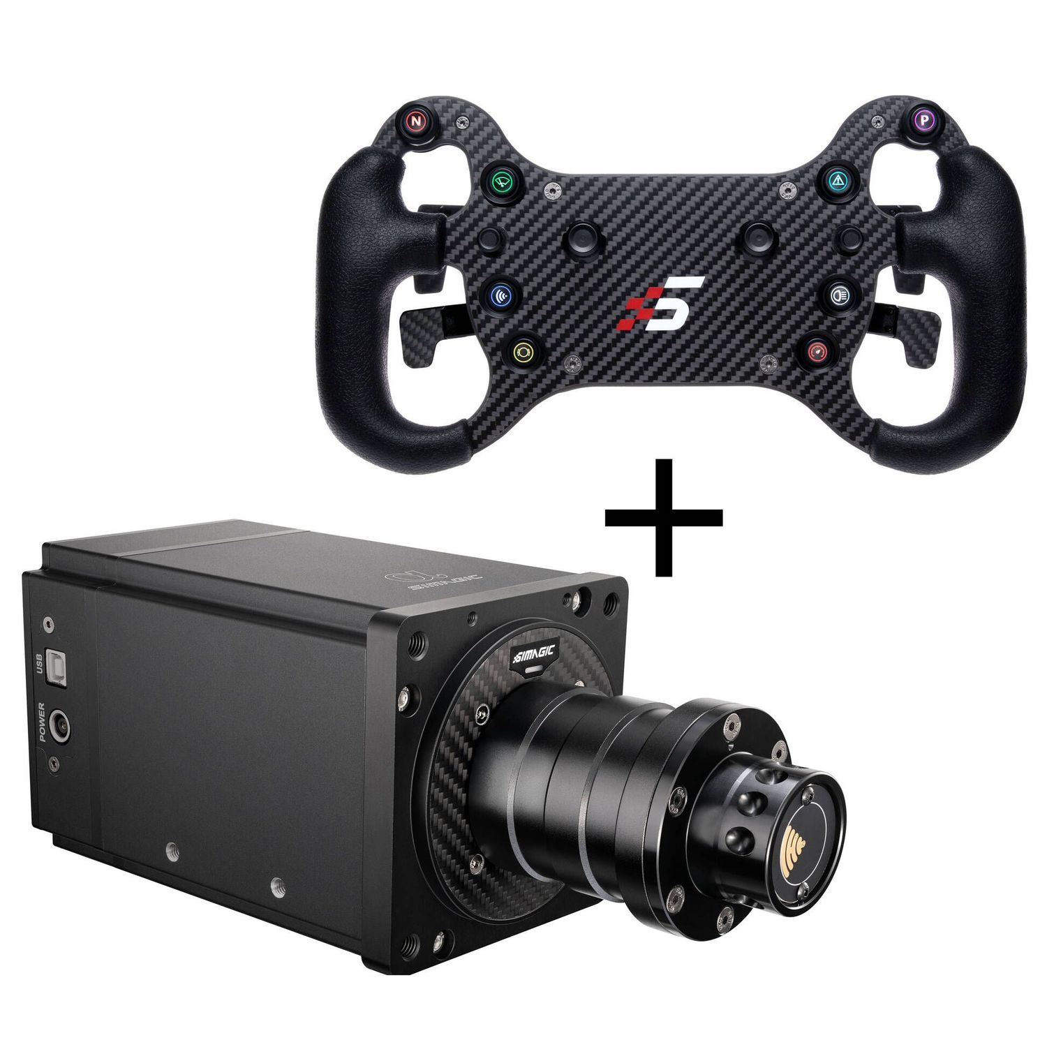 Simagic GT4 bázis + Alpha Direct Drive kormány (15Nm)