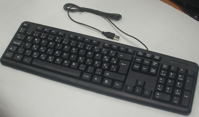 Keyboard Kolink 3162U Membrane Black USB Hungarian