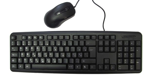 Keyboard + Mouse Kolink 62U02 Membrane Black USB Hungarian