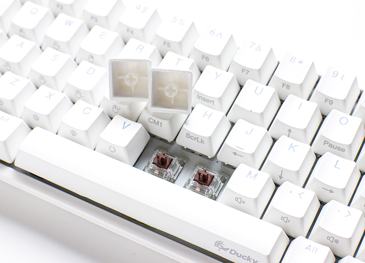 Ducky ONE 2 SF MX Silent Red RGB LED HU White