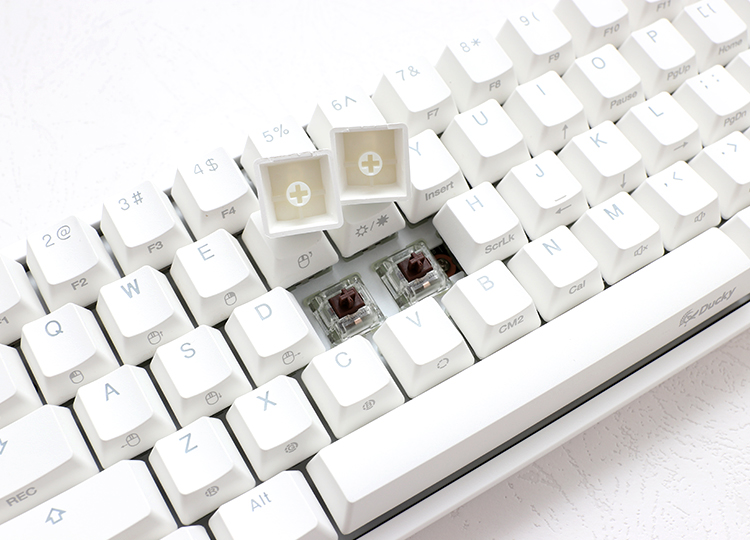 Ducky ONE 2 Mini MX Silent Red Silver RGB LED HU White