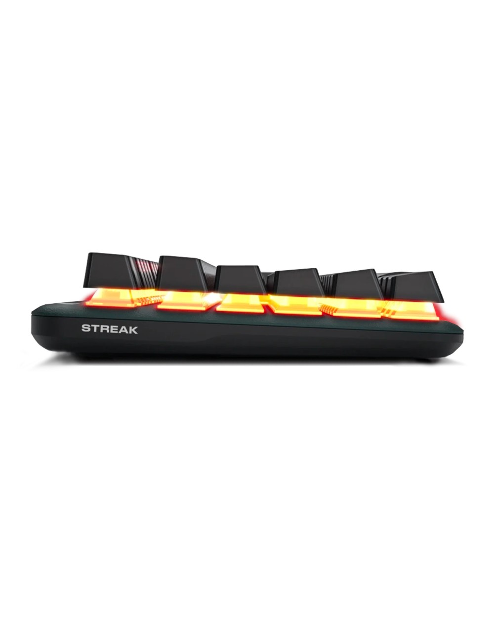 Keyboard / Fnatic / Fnatic miniSTREAK, TKL Gaming Keyboard, RGB LED -  ISO-DE, Kailh Speed Silver