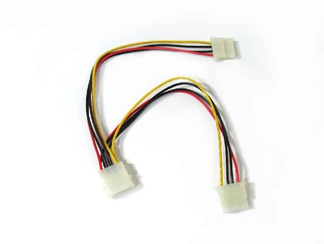 Cable power adaptor Kolink Molex (Male) - 2x Molex (Female)
