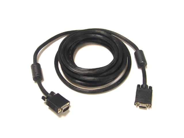 Cable VGA extension D-Sub (Male) - D-Sub (Female) 5m shilded