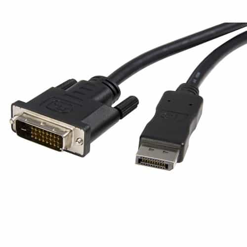 Kábel DisplayPort Átalakító DisplayPort (Male) - DVI (Male) 1m