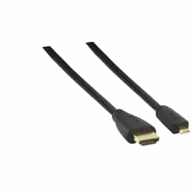 Kábel Összekötő HDMI (Male) - Micro HDMI (Male) 1,5m v1.3 4K UHD 30Hz
