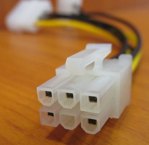 Kábel Táp Átalakító Kolink 2x Molex (Male) - 6-Pin VGA (Female) V1