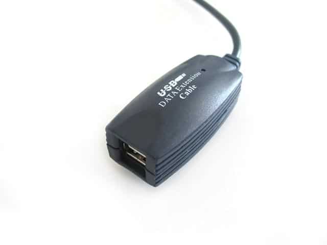 Cable USB Extender Value USB 2.0 A (Female) - A (Male) 5m with amp.