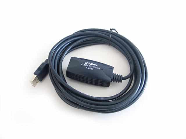 Cable USB Extender Value USB 2.0 A (Female) - A (Male) 5m with amp.