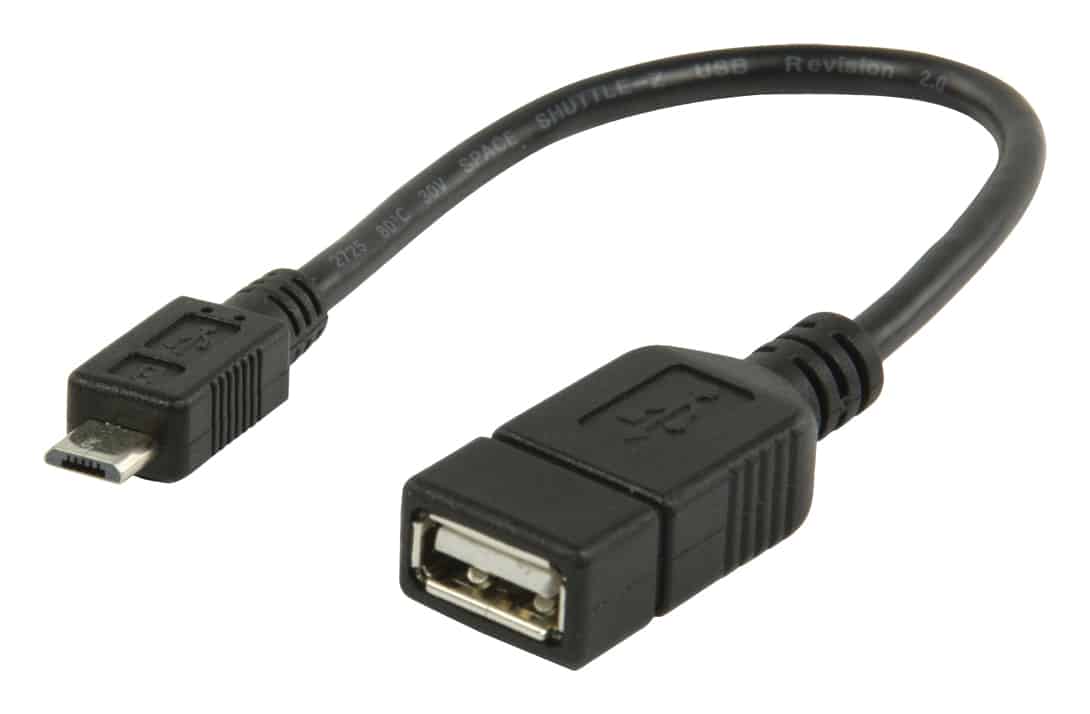 Kábel USB Átalakító Kolink USB 2.0 A (Female) - micro B (Male) OTG Adapter